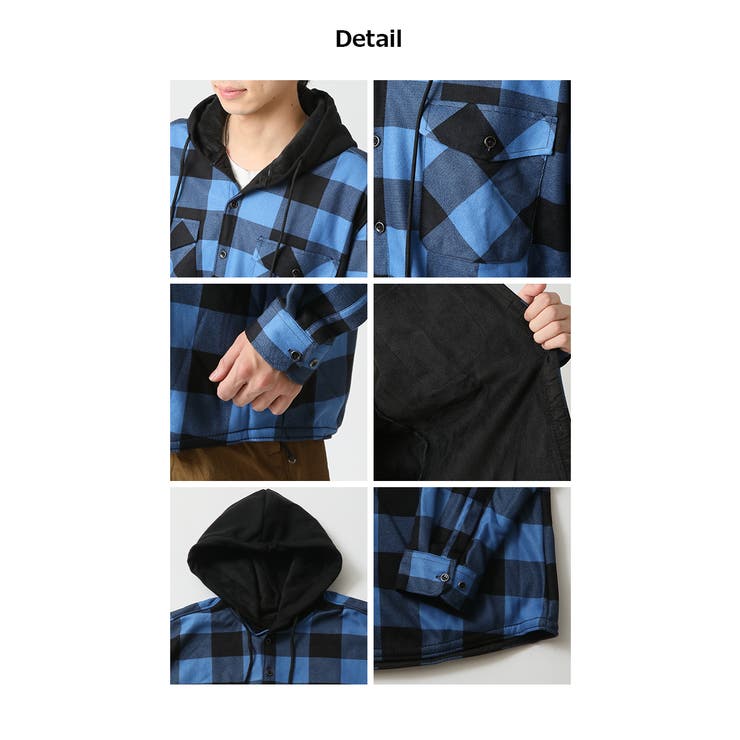 あったフリース チェックシャツ メンズ | ARCADE | 詳細画像9 