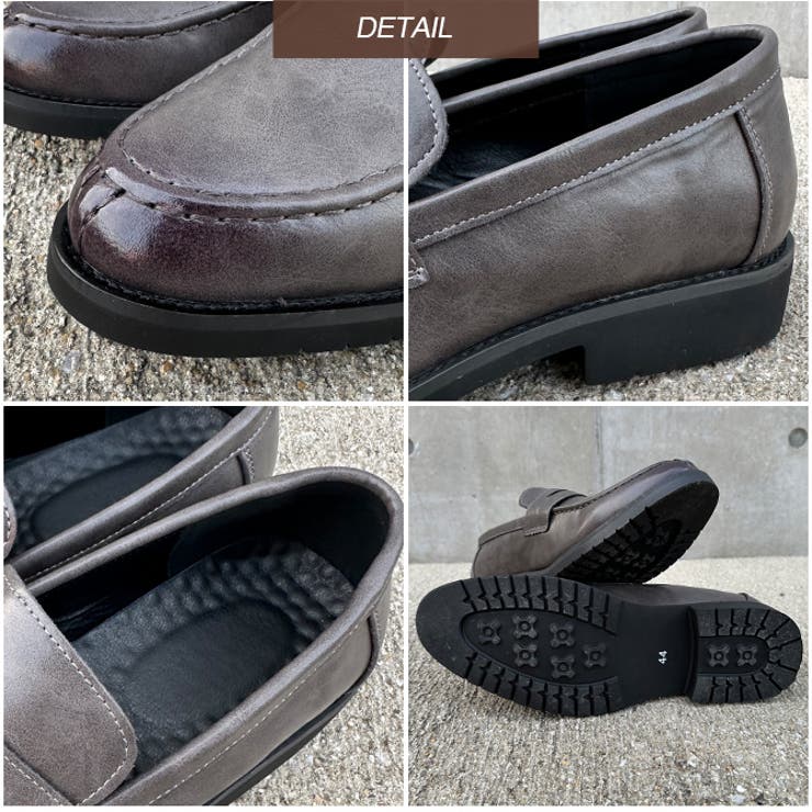 ローファー メンズ ハイソールコインローファー | ARCADE | 詳細画像4 