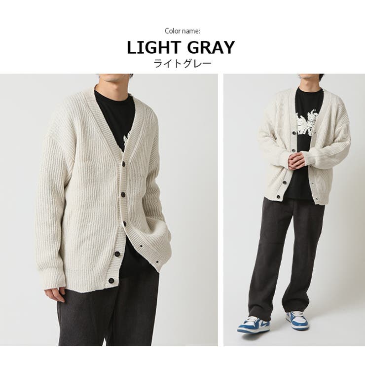 カーディガン メンズ ざっくりニット | ARCADE | 詳細画像10 