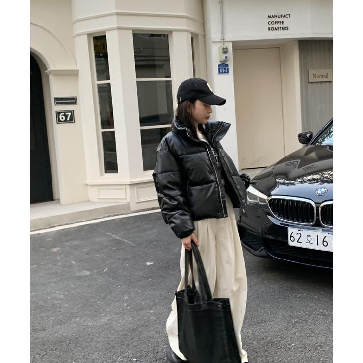 オーバーサイズ ショート丈 レザージャケット | ARCADE | 詳細画像12 