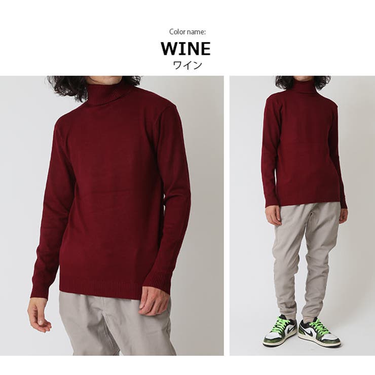 ハイゲージ タートルネック ニット | ARCADE | 詳細画像14 