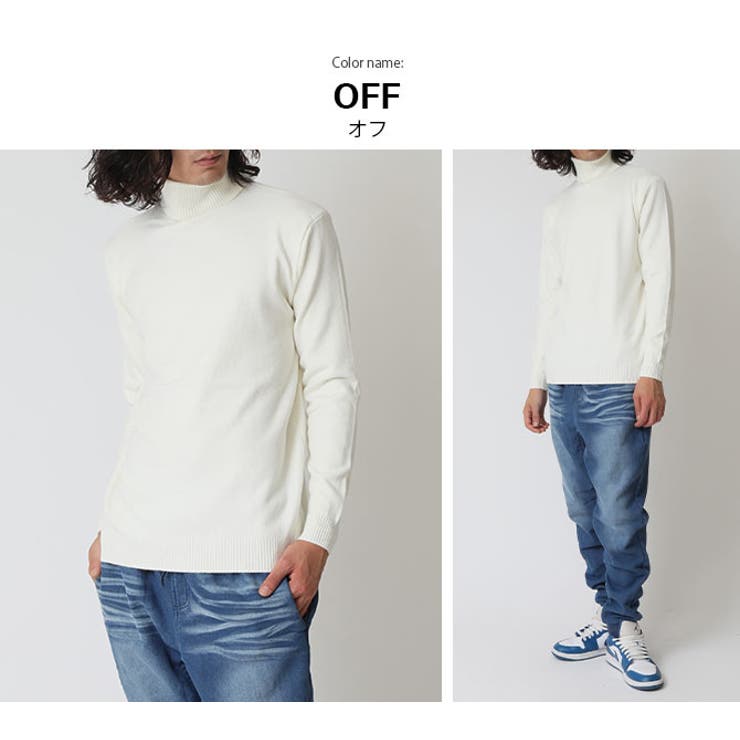 ハイゲージ タートルネック ニット | ARCADE | 詳細画像9 