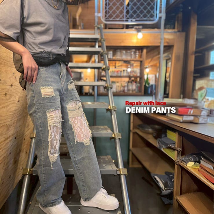 デニム レディース ダメージジーンズ | ARCADE | 詳細画像5 