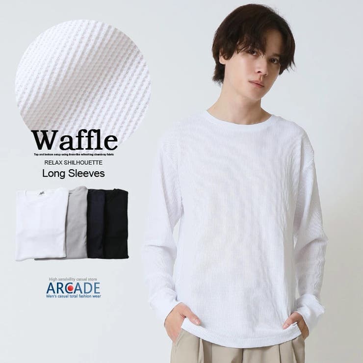 長袖Tシャツ メンズ カットソー | ARCADE | 詳細画像1 