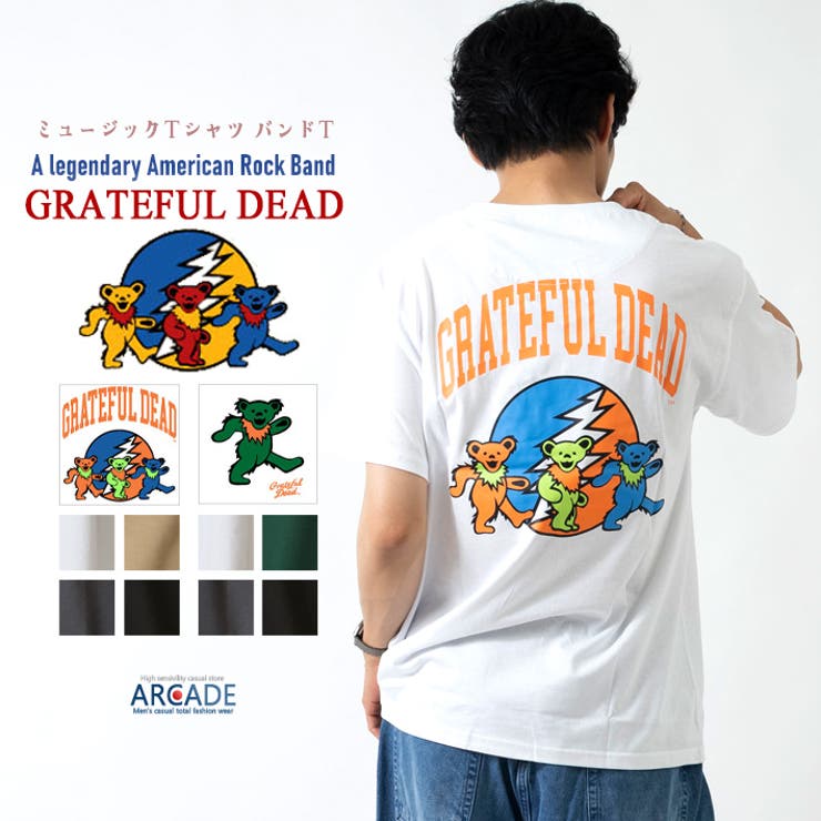 tシャツ メンズ GRATEFUL | ARCADE | 詳細画像1 