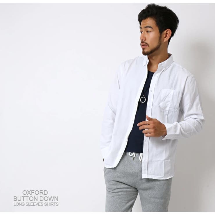 ボタンダウンシャツ 長袖シャツ メンズ | ARCADE | 詳細画像3 