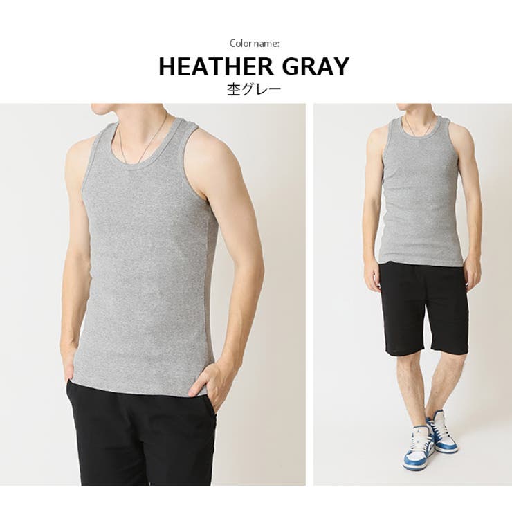 タンクトップ メンズ コットン | ARCADE | 詳細画像11 
