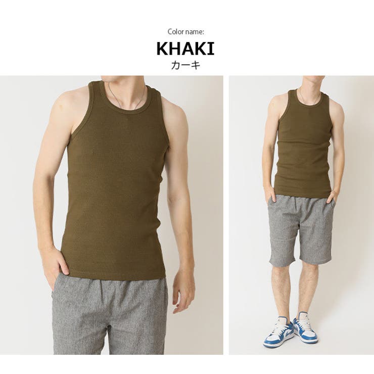 タンクトップ メンズ コットン | ARCADE | 詳細画像13 