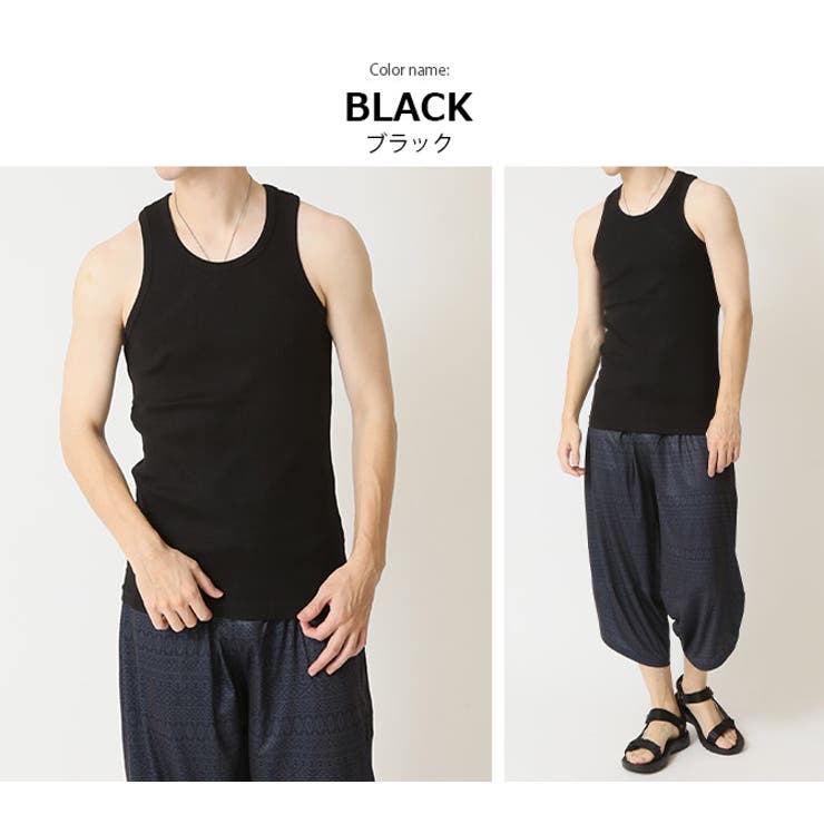 タンクトップ メンズ コットン | ARCADE | 詳細画像9 