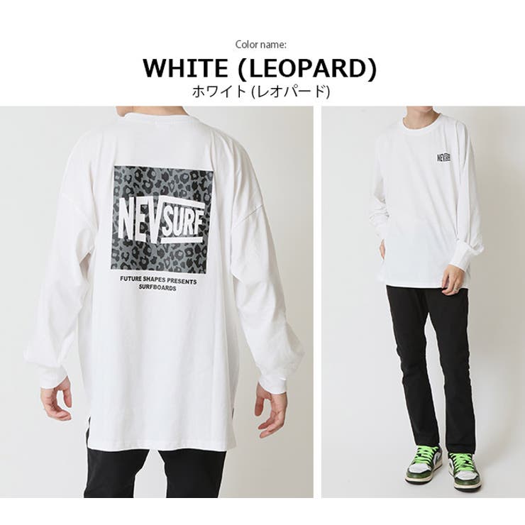 NEVSURF オーバーサイズ 長袖Tシャツ | ARCADE | 詳細画像10 