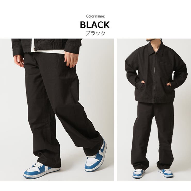 ダックパンツ メンズ ワークパンツ コットン ワイドパンツ | ARCADE | 詳細画像13 