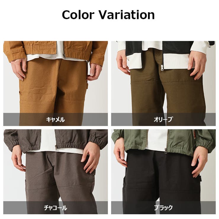 ワイドダックパンツ メンズ ペインターパンツ | ARCADE | 詳細画像14 