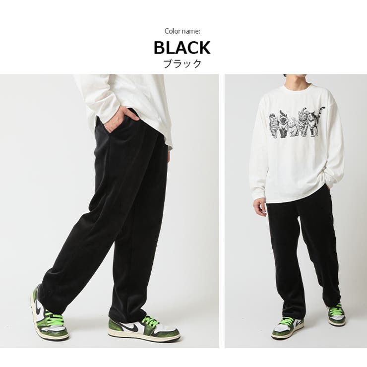 ベロアパンツ 暖かい裏フリースパンツ なめらかしっとり | ARCADE | 詳細画像9