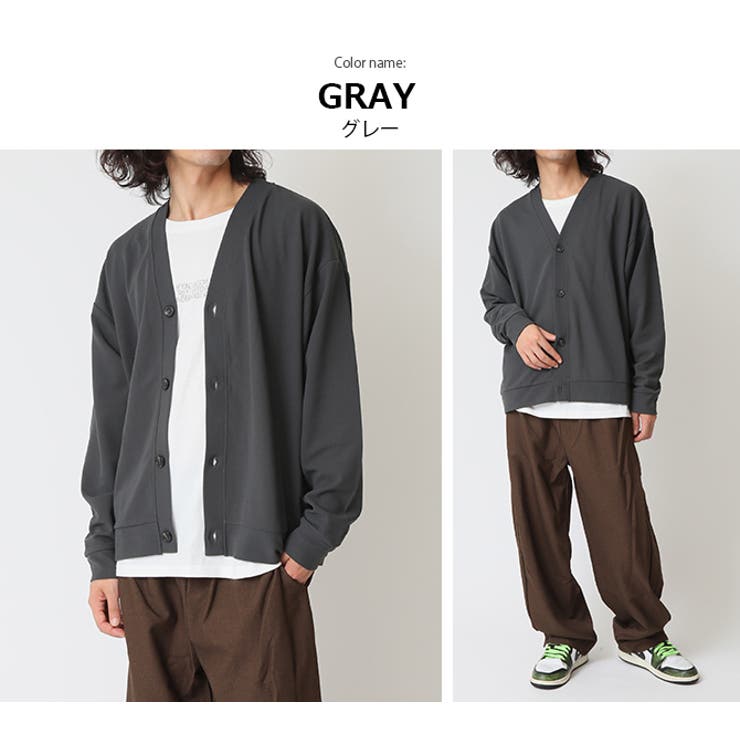 カーディガン メンズ 長袖Tシャツ | ARCADE | 詳細画像10 