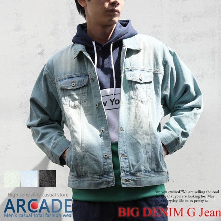 ビッグジージャン メンズ デニム[品番：RQ000002364]｜ARCADE