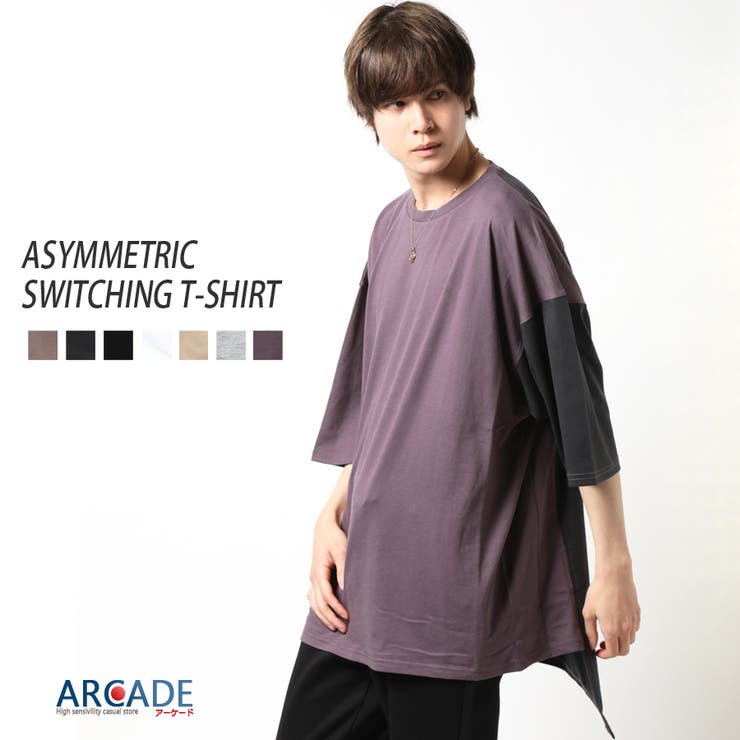 オーバーサイズ Tシャツ メンズ | ARCADE | 詳細画像1 