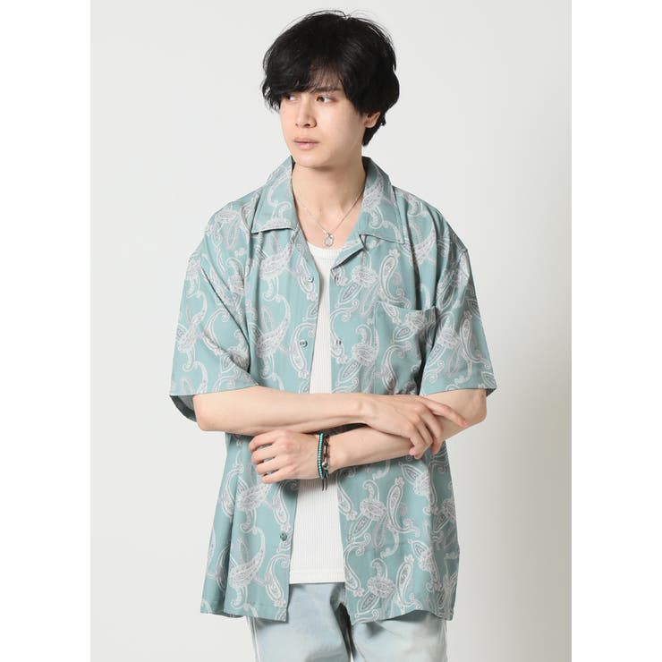 alice auaa　オープンショルダーシャツ　メンズ1 alice auaa オープンショルダーシャツ メンズ1 CATEGORY Men's