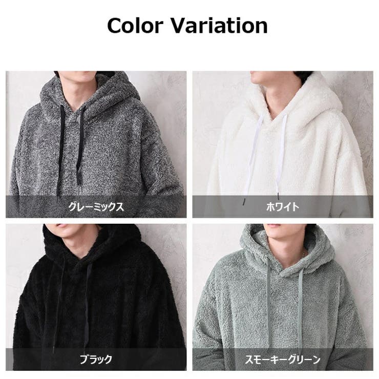 あったか ボアパーカー メンズ | ARCADE | 詳細画像16 