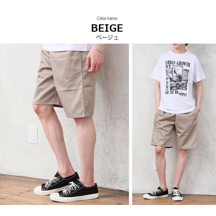 BANDEL ハーフパンツ　白✖️グレー BASIC STRECH HALF PANTS – BANDEL®︎｜公式オンラインストア