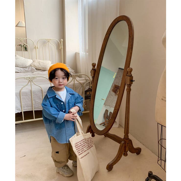 デニムシャツキッズファッション韓国子供服 春夏 KIDS[品番
