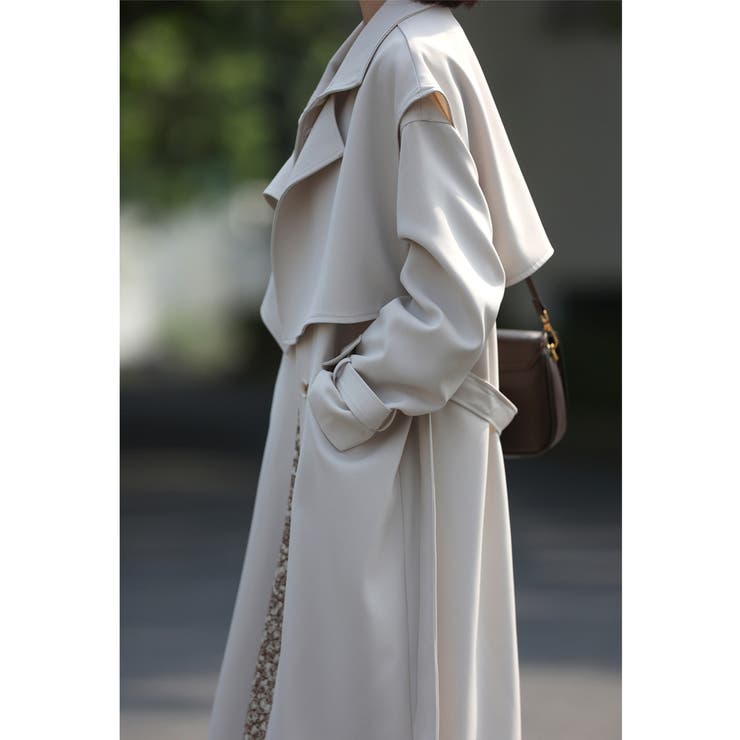 2wayトレンチコート 韓国ファッションレディース秋冬服 品番 Argw0004618 Argo Tokyo アルゴトウキョウ のレディース ファッション通販 Shoplist ショップリスト