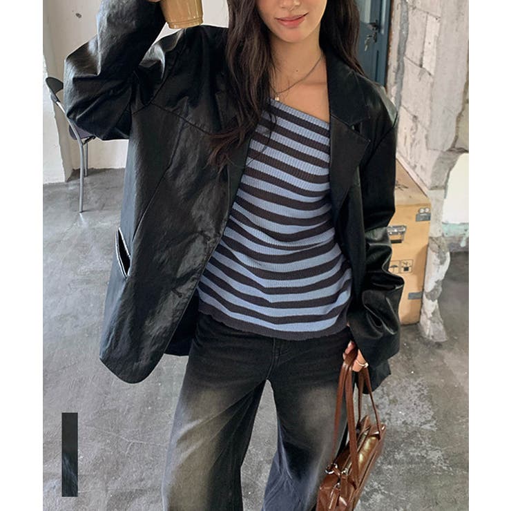Leather Blazer Jacket | ARGO TOKYO | 詳細画像1 