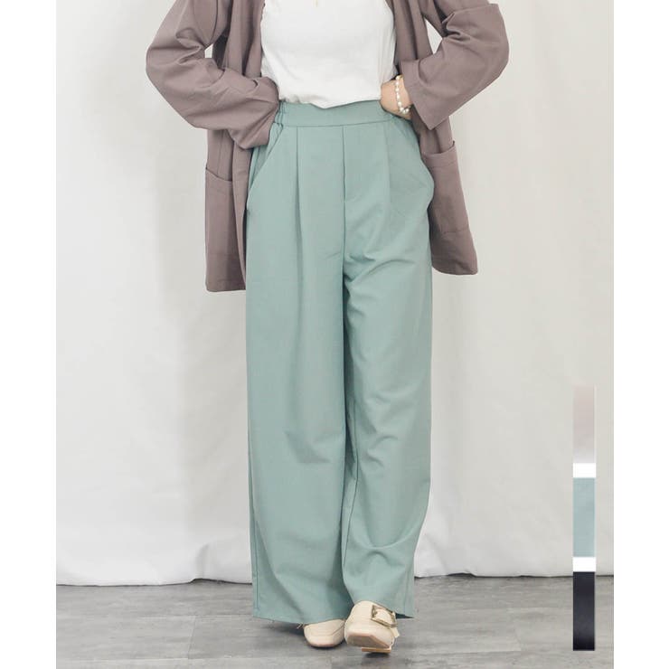 Tuck Wide Pants | ARGO TOKYO | 詳細画像1 