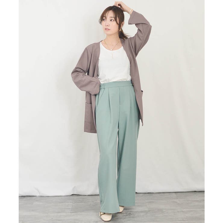 Tuck Wide Pants | ARGO TOKYO | 詳細画像21 