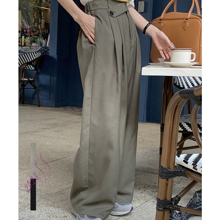 Tuck Wide Pants(Back | ARGO TOKYO | 詳細画像1 