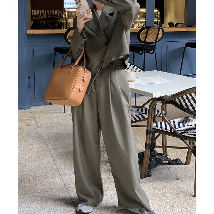 Tuck Wide Pants(Back | ARGO TOKYO | 詳細画像3 