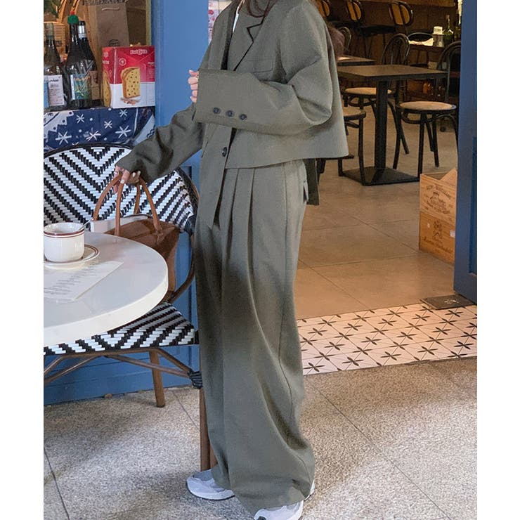 Tuck Wide Pants(Back | ARGO TOKYO | 詳細画像4 