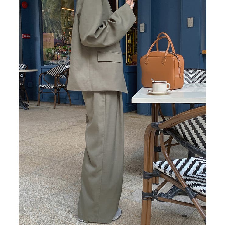 Tuck Wide Pants(Back | ARGO TOKYO | 詳細画像5 