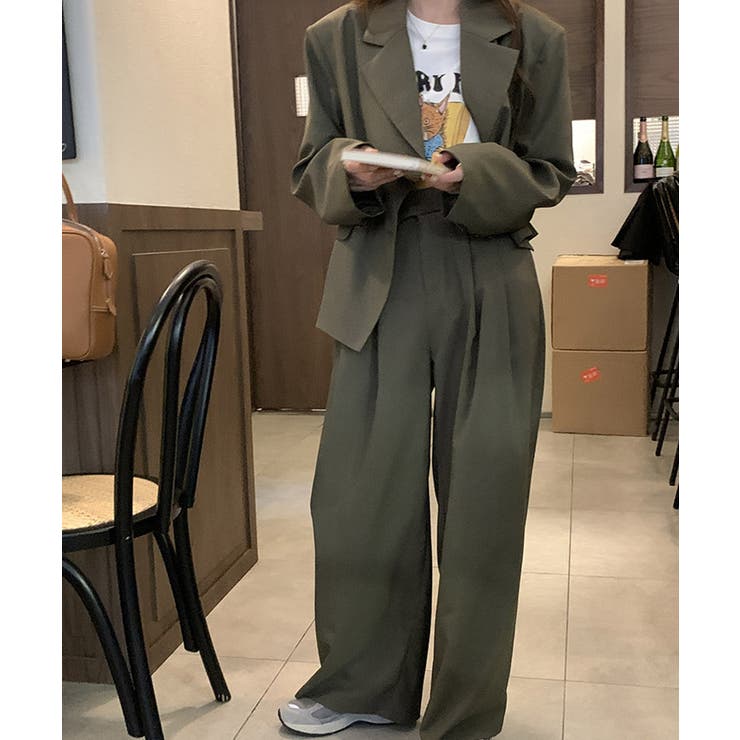 Tuck Wide Pants(Back | ARGO TOKYO | 詳細画像6 