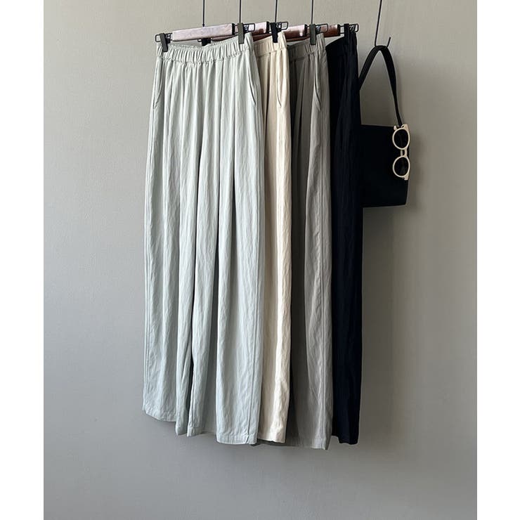 Cotton Tuck Pants | ARGO TOKYO | 詳細画像2 