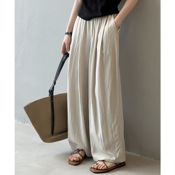 Cotton Tuck Pants | ARGO TOKYO | 詳細画像14 