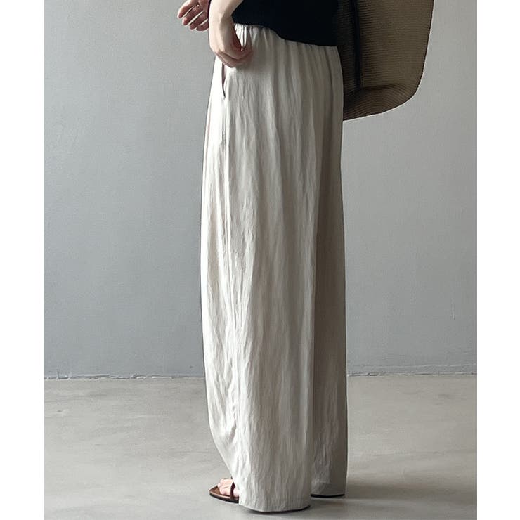 Cotton Tuck Pants | ARGO TOKYO | 詳細画像15 