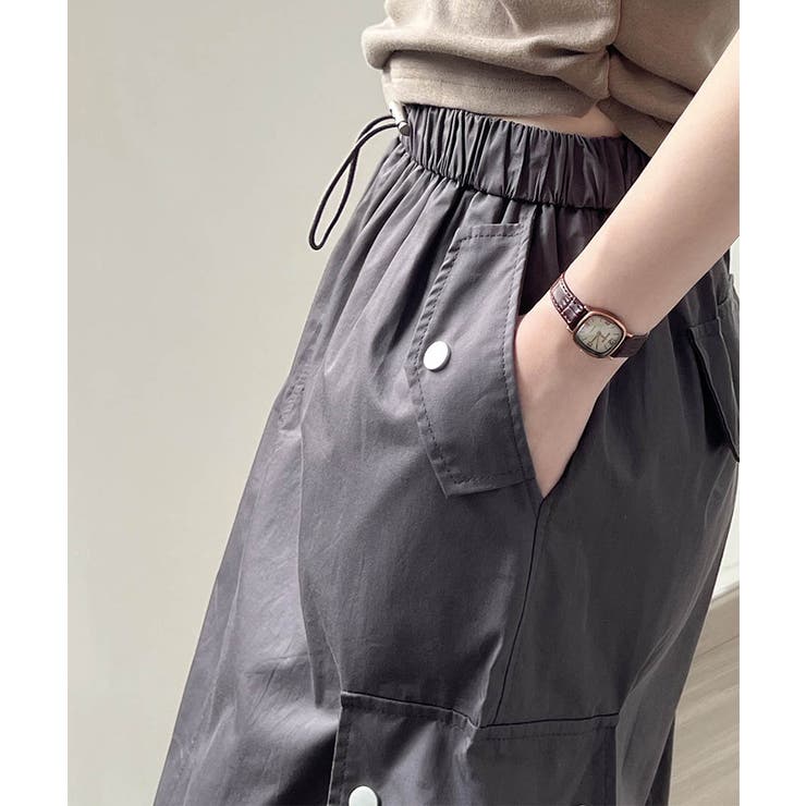 ベージュ】Easy Cargo Skirt[品番：ARGW0005257]｜ARGO TOKYO（アルゴ