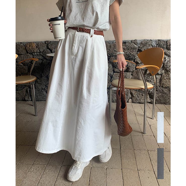 Cotton Tuck Skirt | ARGO TOKYO | 詳細画像1 