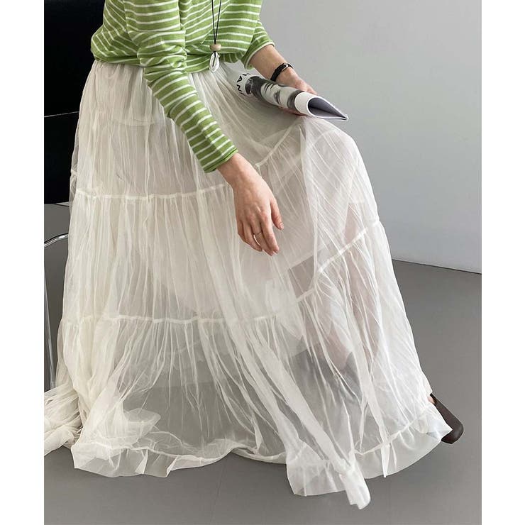 Sheer Layered Maxi | ARGO TOKYO | 詳細画像11 