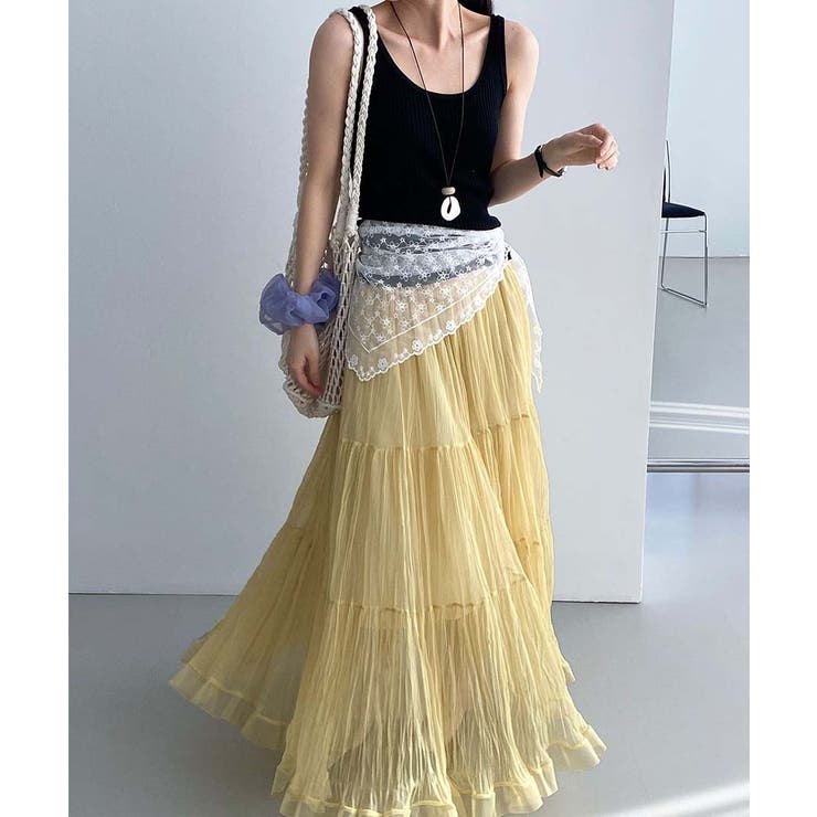 Sheer Layered Maxi | ARGO TOKYO | 詳細画像12 