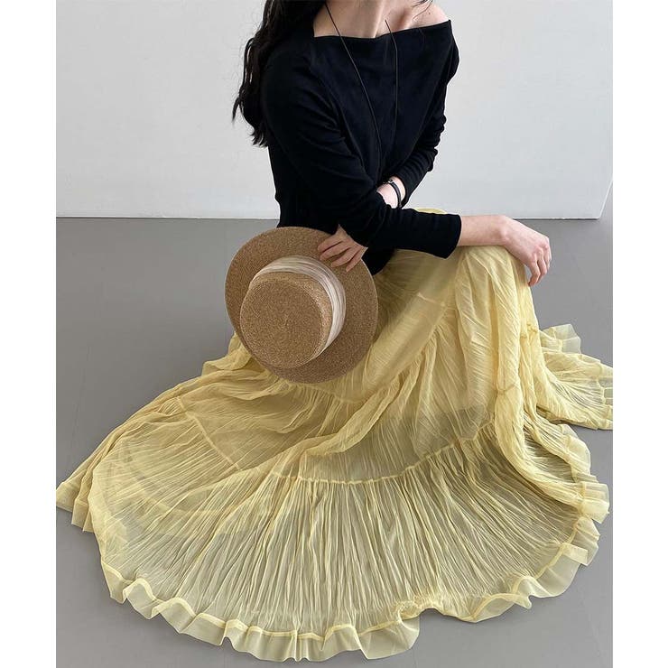 Sheer Layered Maxi | ARGO TOKYO | 詳細画像15 