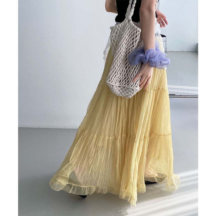 Sheer Layered Maxi | ARGO TOKYO | 詳細画像16 