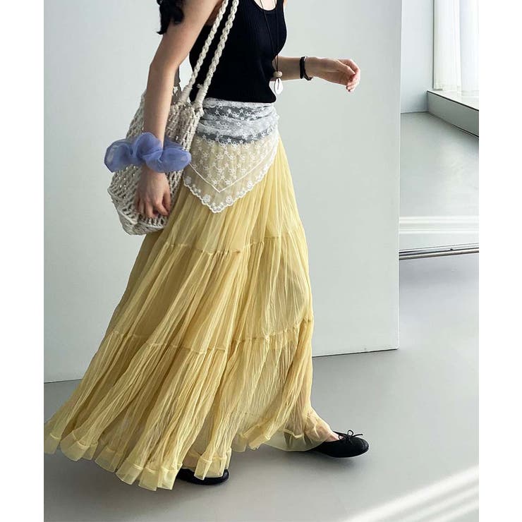 Sheer Layered Maxi | ARGO TOKYO | 詳細画像17 