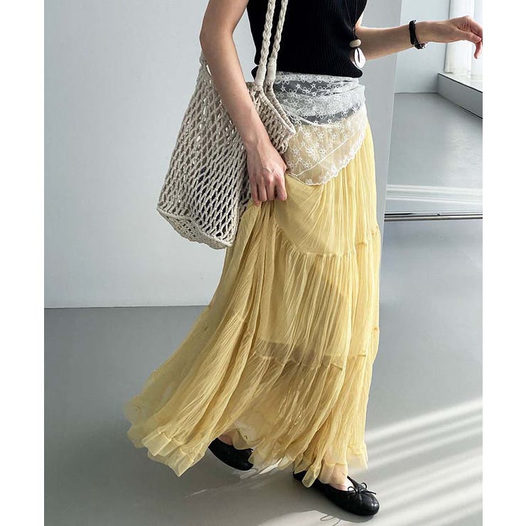 Sheer Layered Maxi | ARGO TOKYO | 詳細画像18 