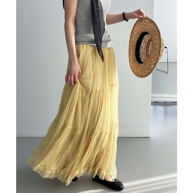 Sheer Layered Maxi | ARGO TOKYO | 詳細画像19 