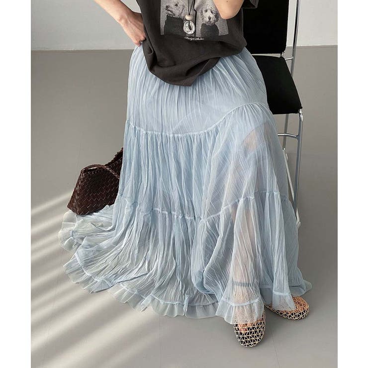 Sheer Layered Maxi | ARGO TOKYO | 詳細画像24 