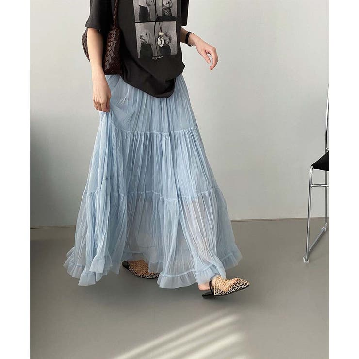 Sheer Layered Maxi | ARGO TOKYO | 詳細画像25 