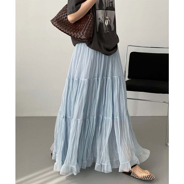 Sheer Layered Maxi | ARGO TOKYO | 詳細画像27 