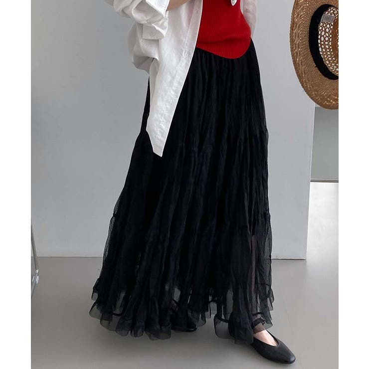 Sheer Layered Maxi | ARGO TOKYO | 詳細画像30 