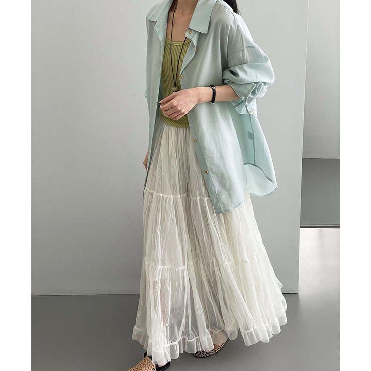 Sheer Layered Maxi | ARGO TOKYO | 詳細画像9 